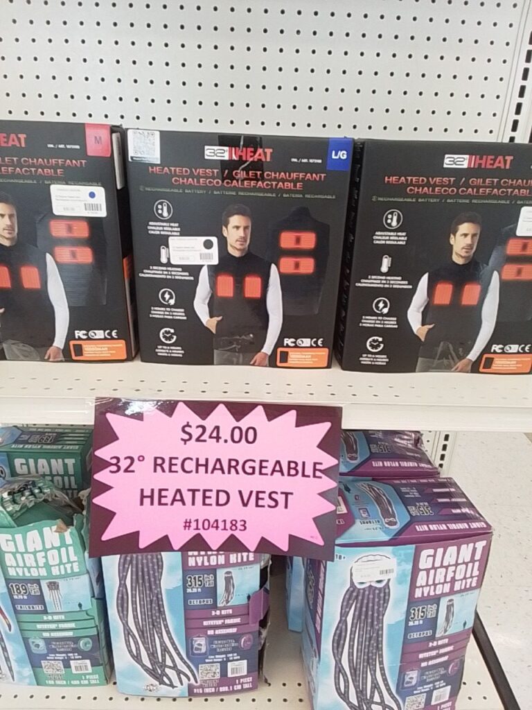 32° Rechargeable Heated Vest