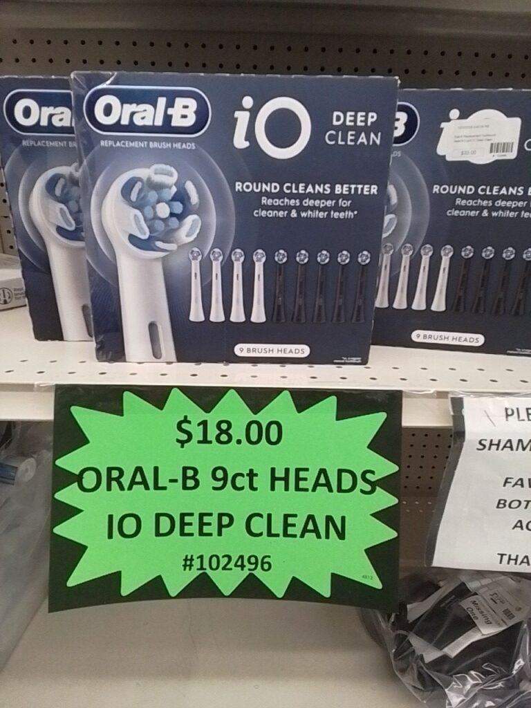 Oral B 9ct Replacement Heads