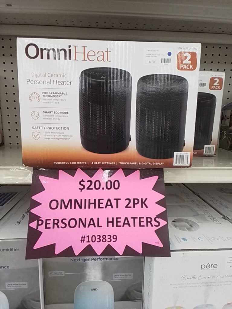 Omniheat 2PK Personal Heater