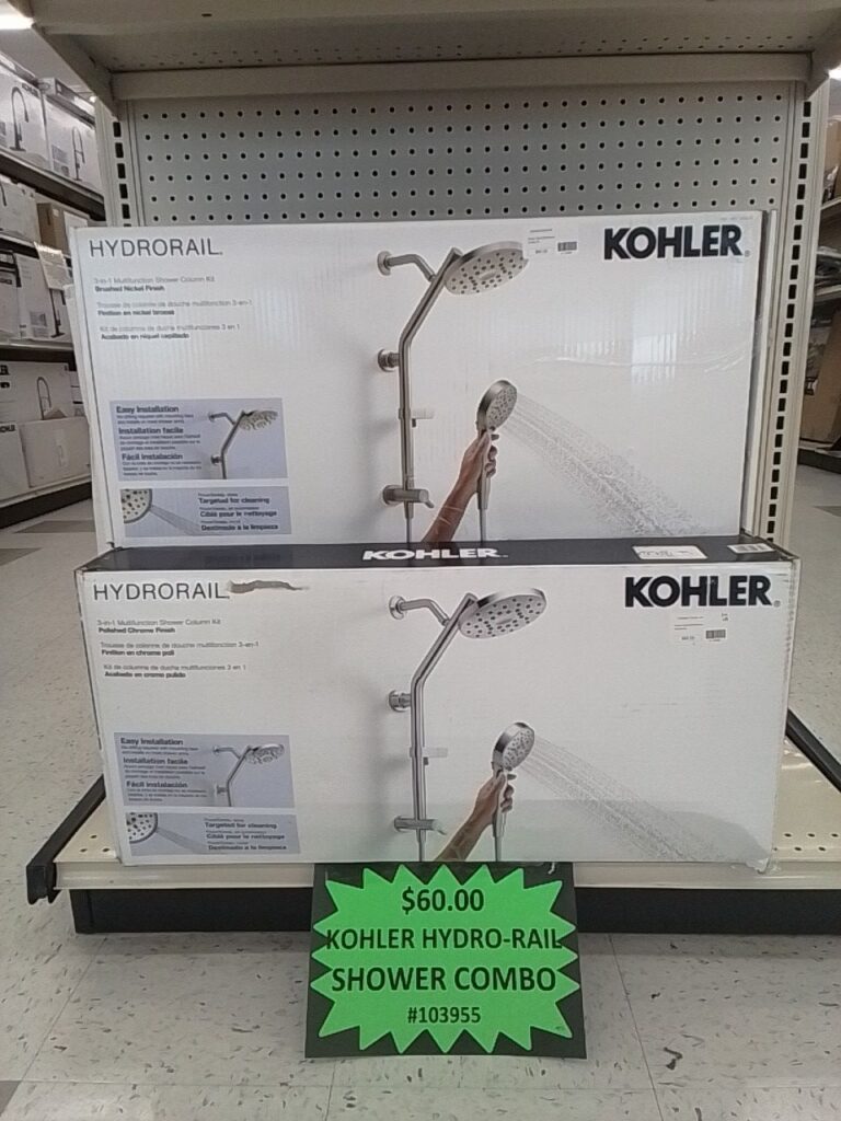 Kohler Hydro-Rail Shower Combo