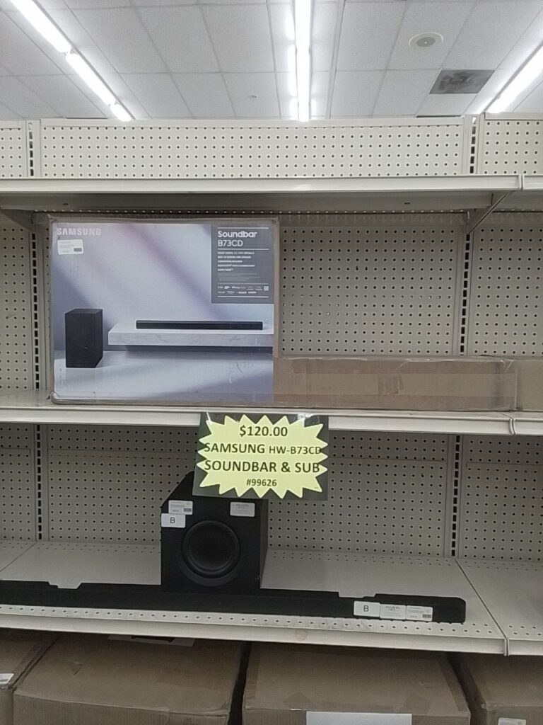 Samsung HW-B73CD Soundbar & Sub