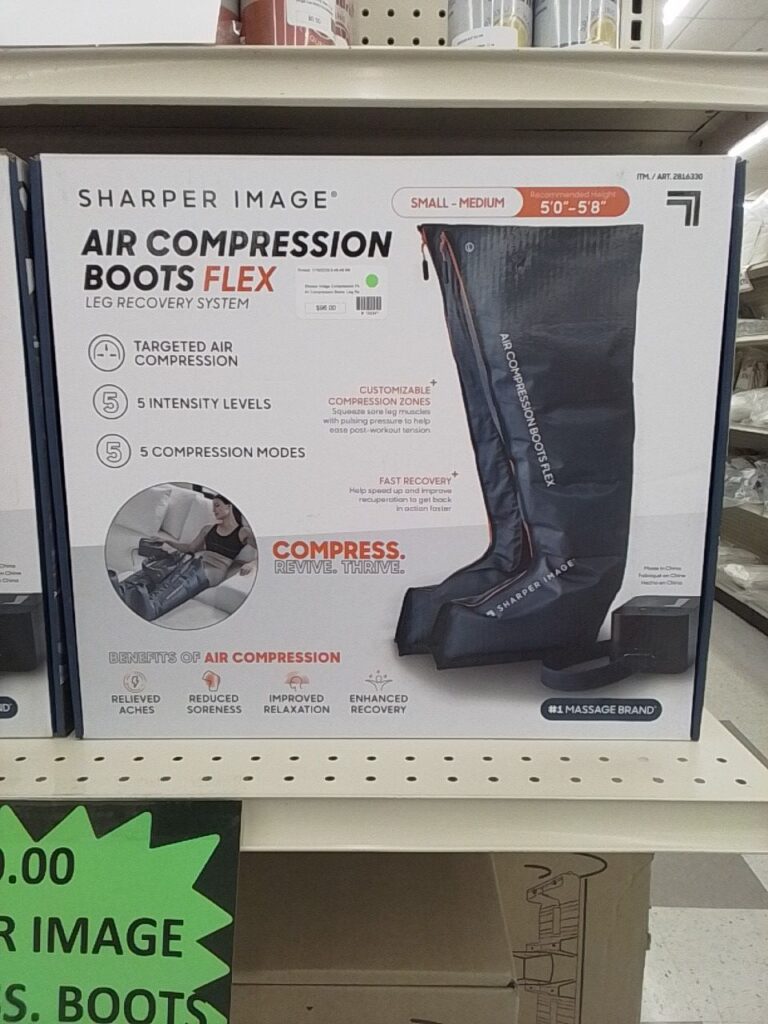 Sharper Image Compression Boots