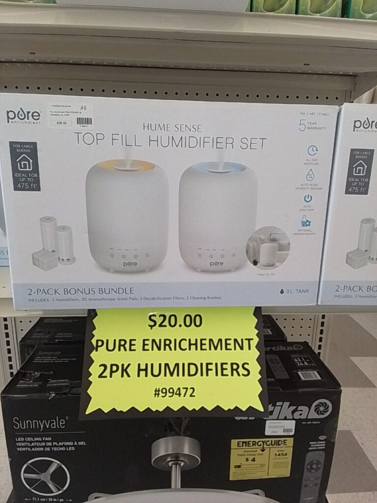 Pure Enrichment 2PK Humidifiers