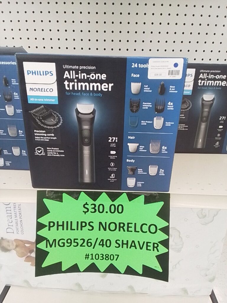 Philips Norelco MG9526/40 All-In-One Electric Shaver