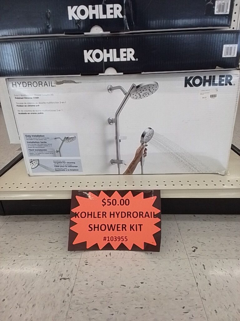 Kohler Hydro-Rail Shower Kit