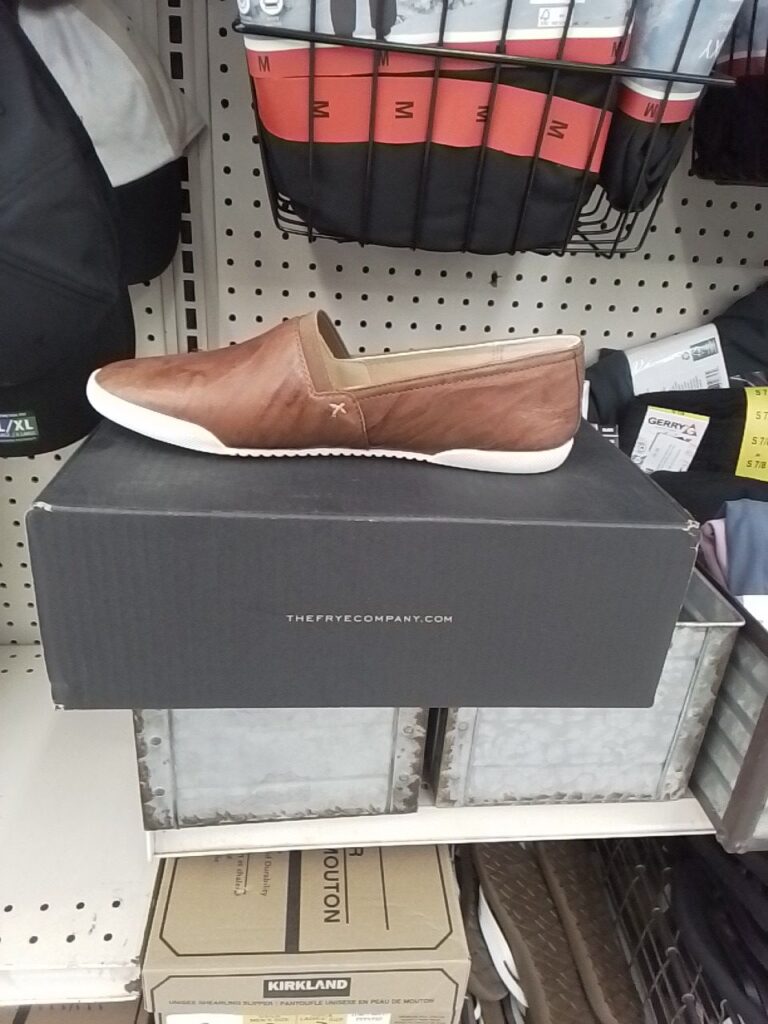 Frye Womens Leather Slip On Shoe