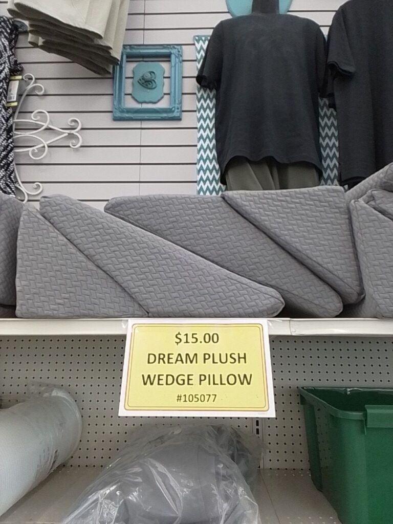 Dream plush wedge pillow