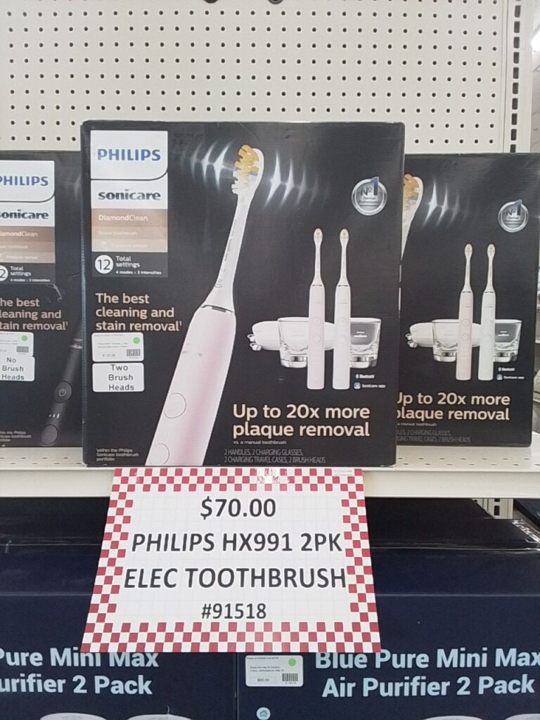 Philips HX991 Elec Toothbrush 2Pk