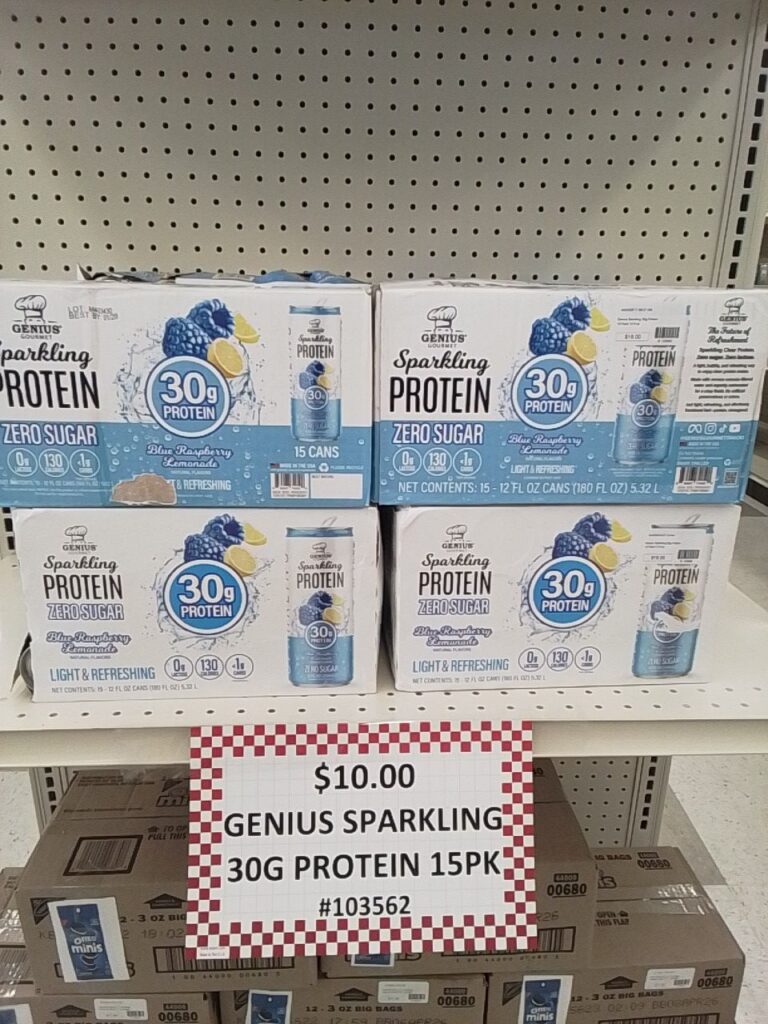 Genius Sparkling 30g Protein 15PK
