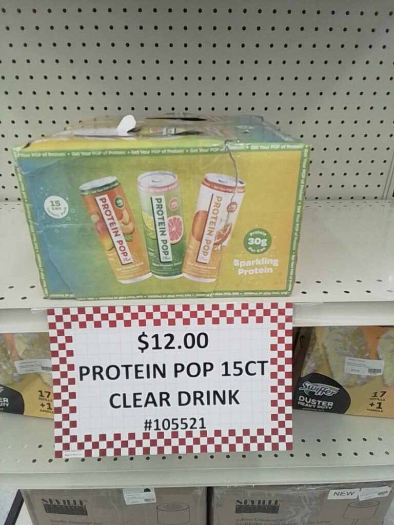 Protein Pop Clear Drink 15ct