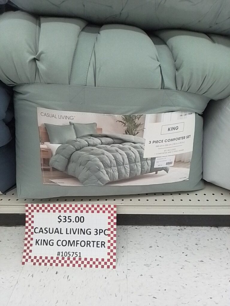 Casual Living King 3Pc Comf. Set