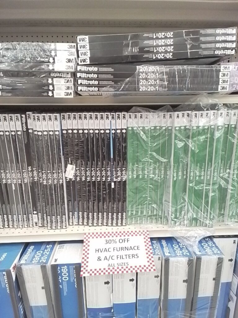 30% Off HVAC/AC & Furnance Filters - All Sizes