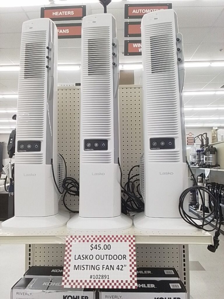 Lasko Outdoor Misting Fan 42