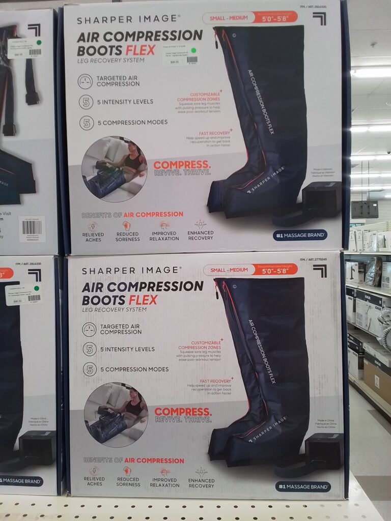 $60 - S.I. flex Air Compression boots