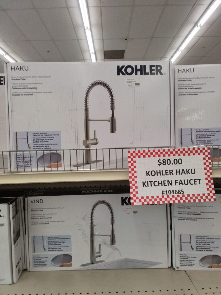 $80 - Kohler haku kitchen faucet