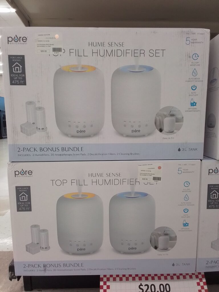 $20 - Pure Enrichment Humidifier 2pk