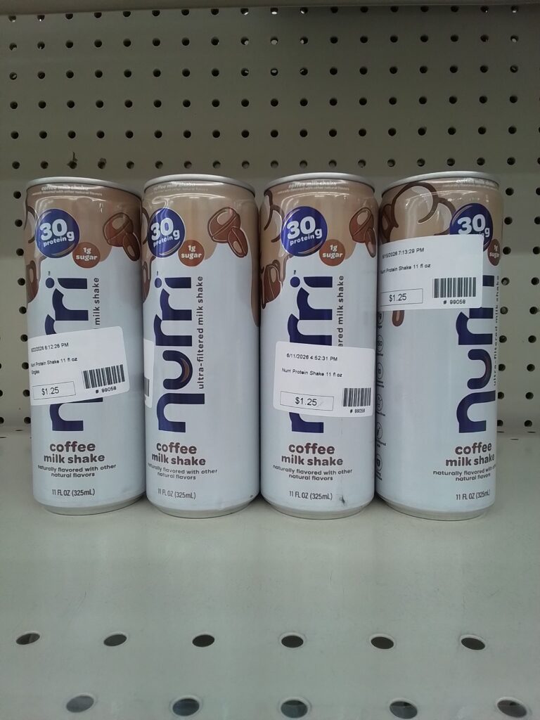 $1 - Nurri 11oz protein shakes