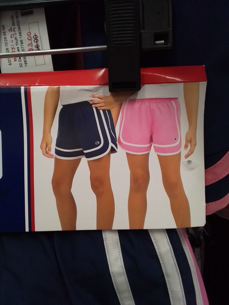 $4.00 - Tuff Athletic kids shorts 2pk